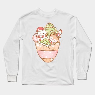 Christmas Crepe Long Sleeve T-Shirt